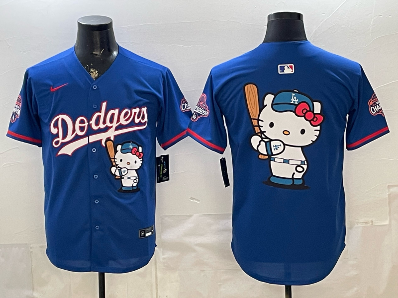 men Los Angeles Dodgers blank blue Game 2026 Nike MLB Jersey 0529003